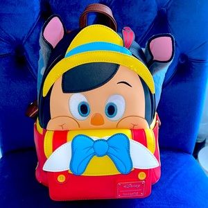 Pinocchio Loungefly Mini Backpack – Disney100